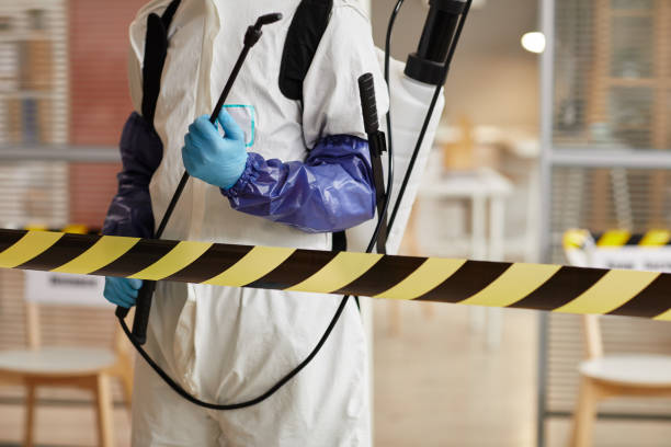 Professional Biohazard Cleanup technician working in Anderson Island, WA